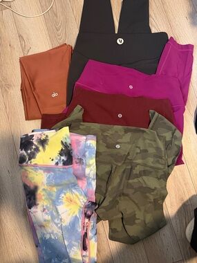 lululemon, vuori, alo, vitality leggings bundle